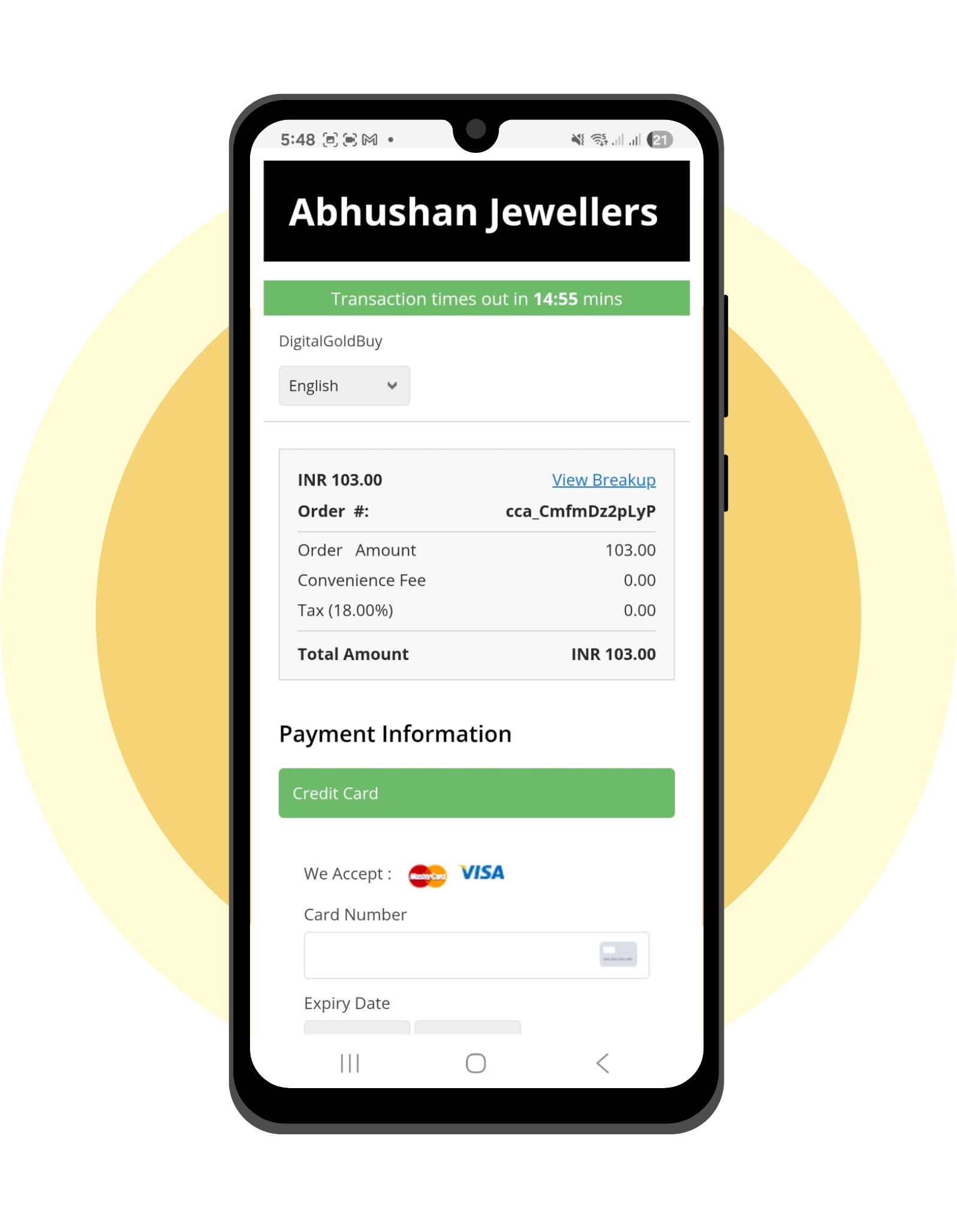 Step 5: Make Payment